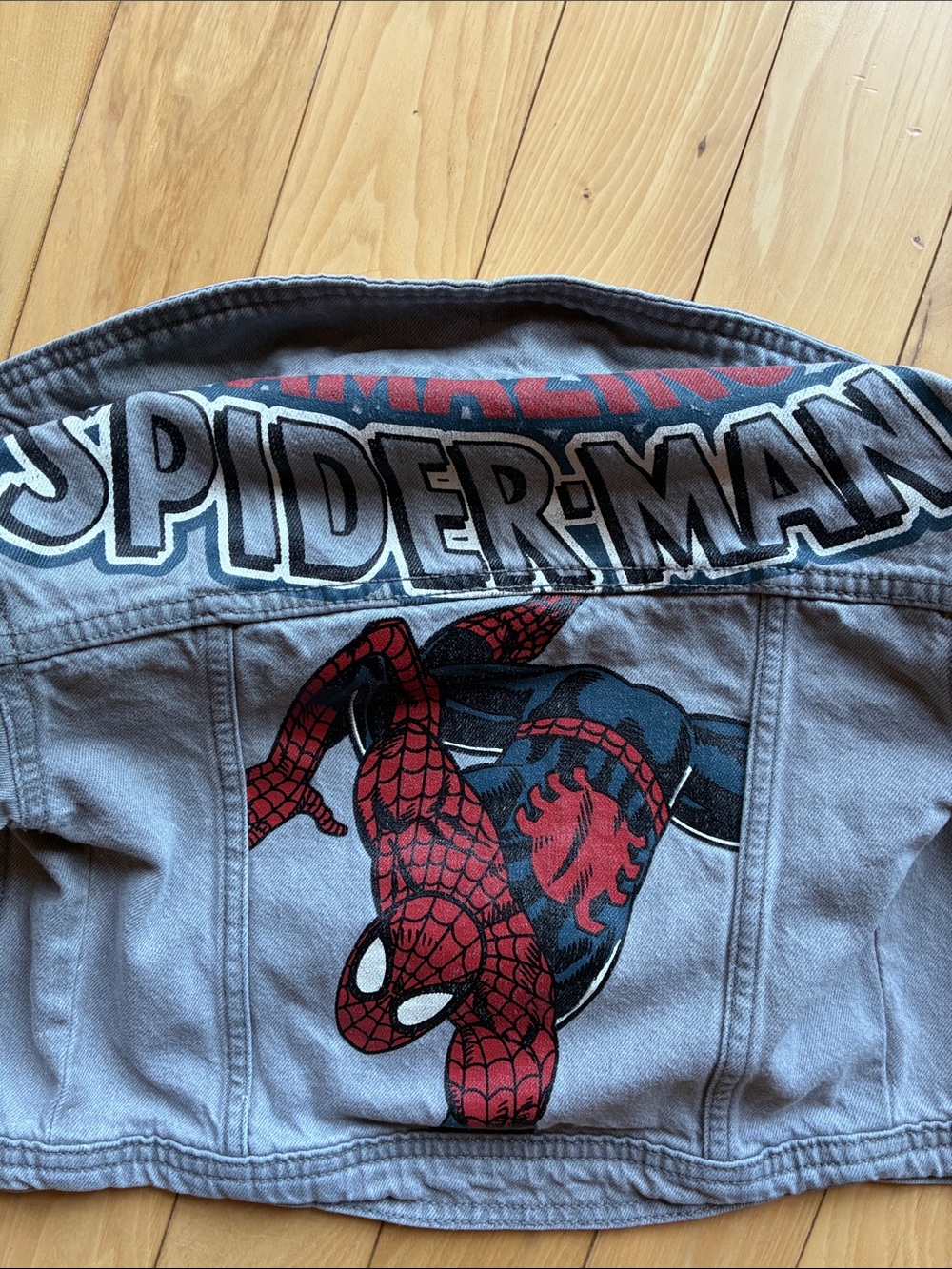 Marvel Spider-Man denim jacket